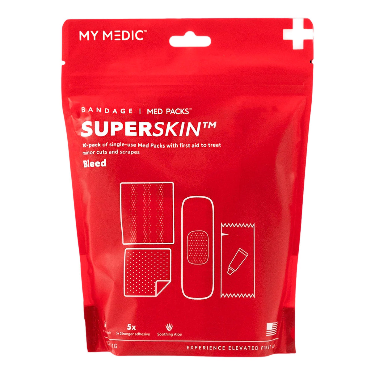 First Aid Kit My Medic MED PACKS SuperSkin Plastic Pouch