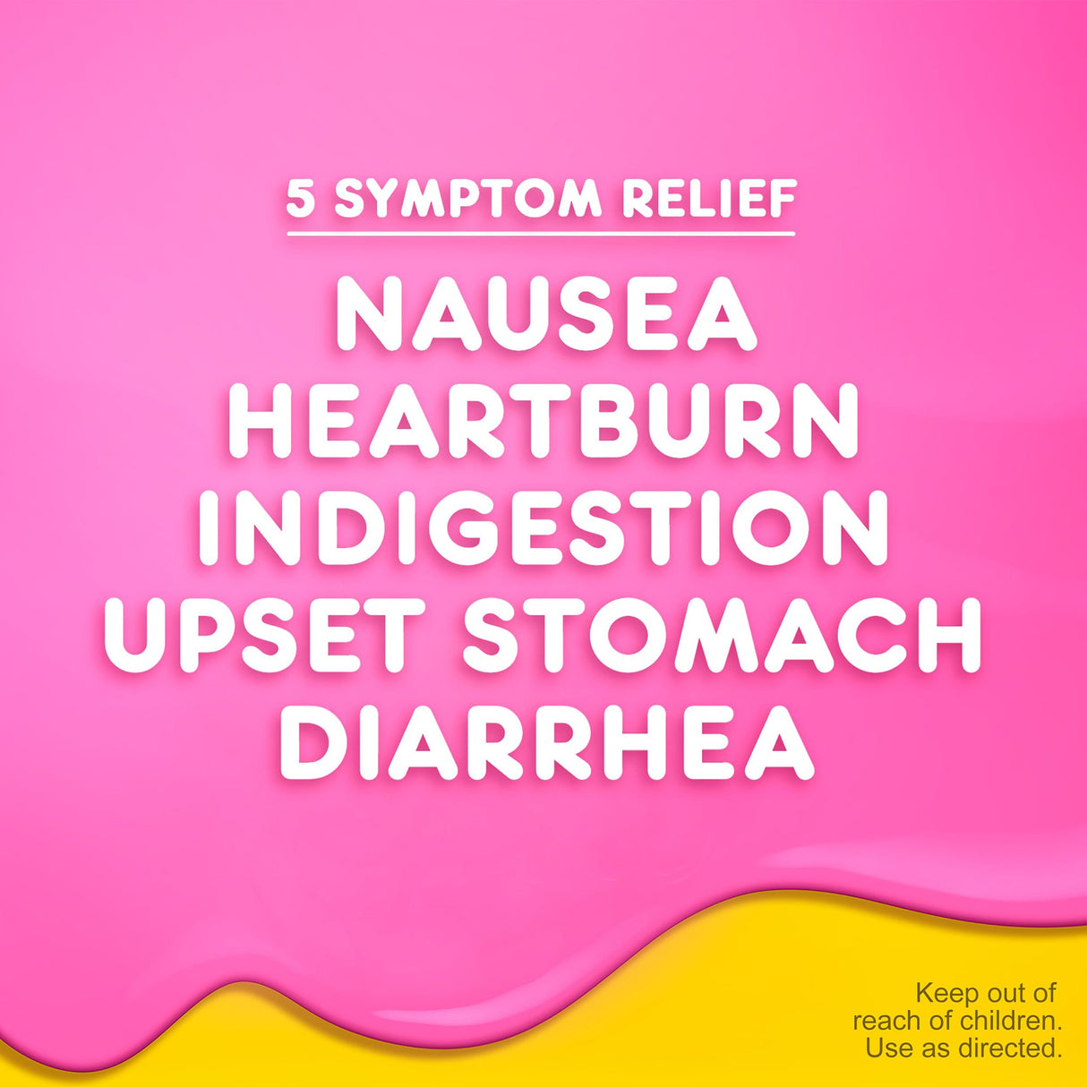 Anti-Diarrheal Pepto Bismol 262 mg Strength Chewable Tablet 48 per Box