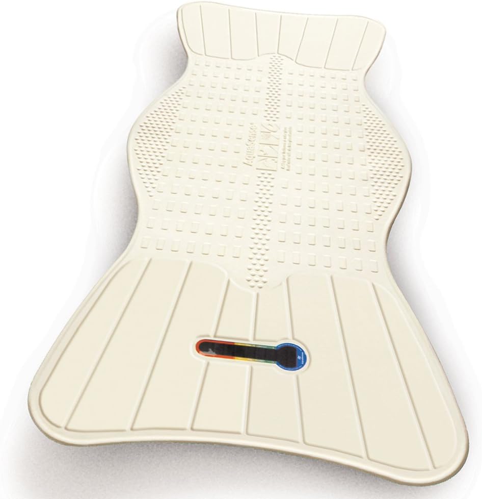 Tapis de bain antidérapant avec indicateur de température intégré