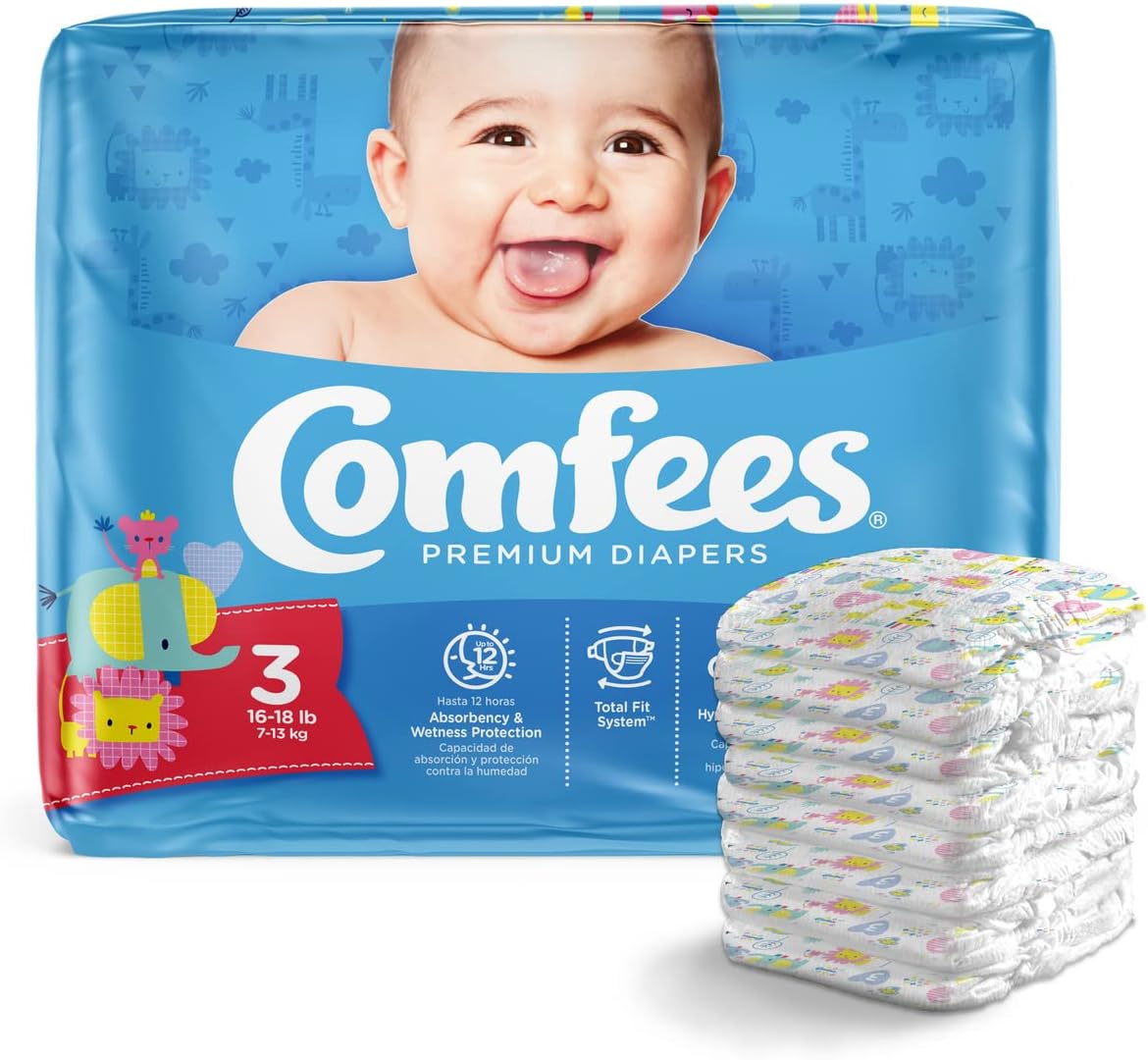 Pañales para bebés Comfees