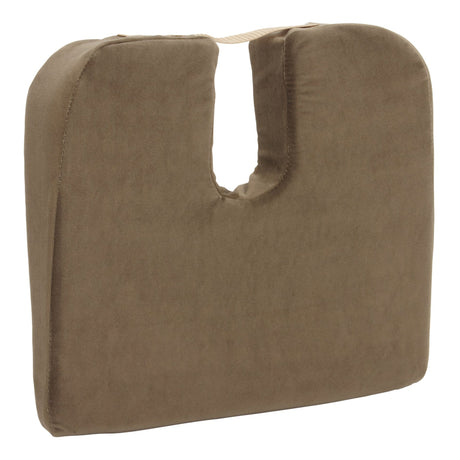 Coccyx Relief Seat Cushion DMI Sloping 15 W X 14 L X 3 to 1-1/2 D Inch Foam