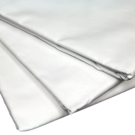 Bed Sheet Fitted Sheet 36 X 84 Inch White Reusable