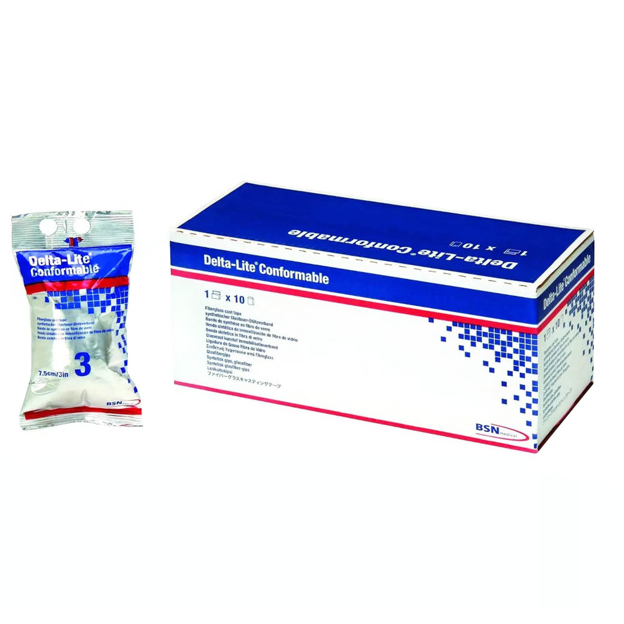 Cast Tape Delta-Lite Conformable 4 Inch X 12 Foot Fiberglass White