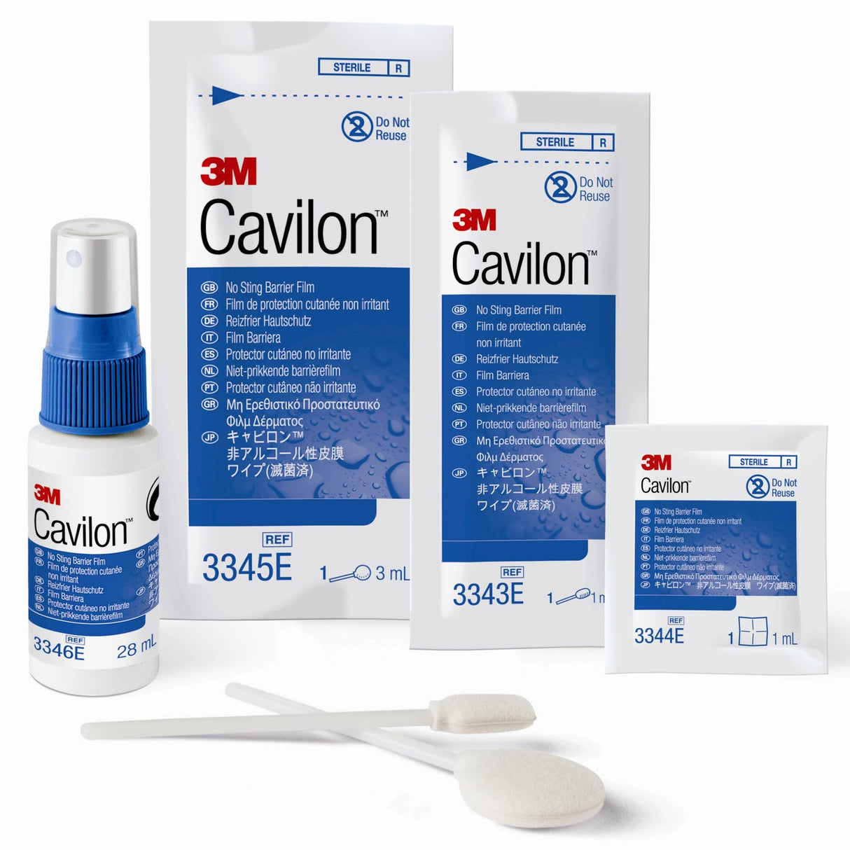 Skin Barrier Wipe 3M Cavilon No Sting 35 to 65% Strength Hexamethyldisiloxane / Isooctane / Acrylate Terpolymer / Polyphenylmethylsiloxane Individual Packet Sterile