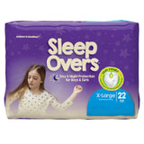 Unisex Youth Absorbent Underwear Cuties Sleep Overs Pull On with Tear Away Seams X-Large Disposable Heavy Absorbency
