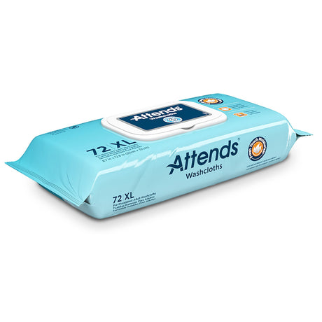 Personal Cleansing Wipe Attends Soft Pack Scented 72 Count