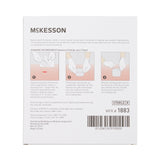Thin Hydrocolloid Dressing McKesson Film Backing 4 X 4 Inch Square Hydrocolloid