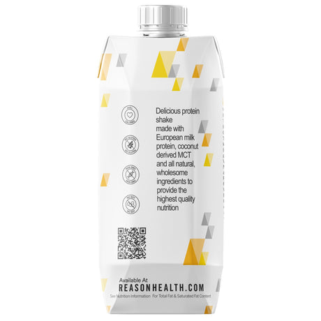 Oral Supplement Reason Vanilla Flavor Liquid 11 oz. Reclosable Carton