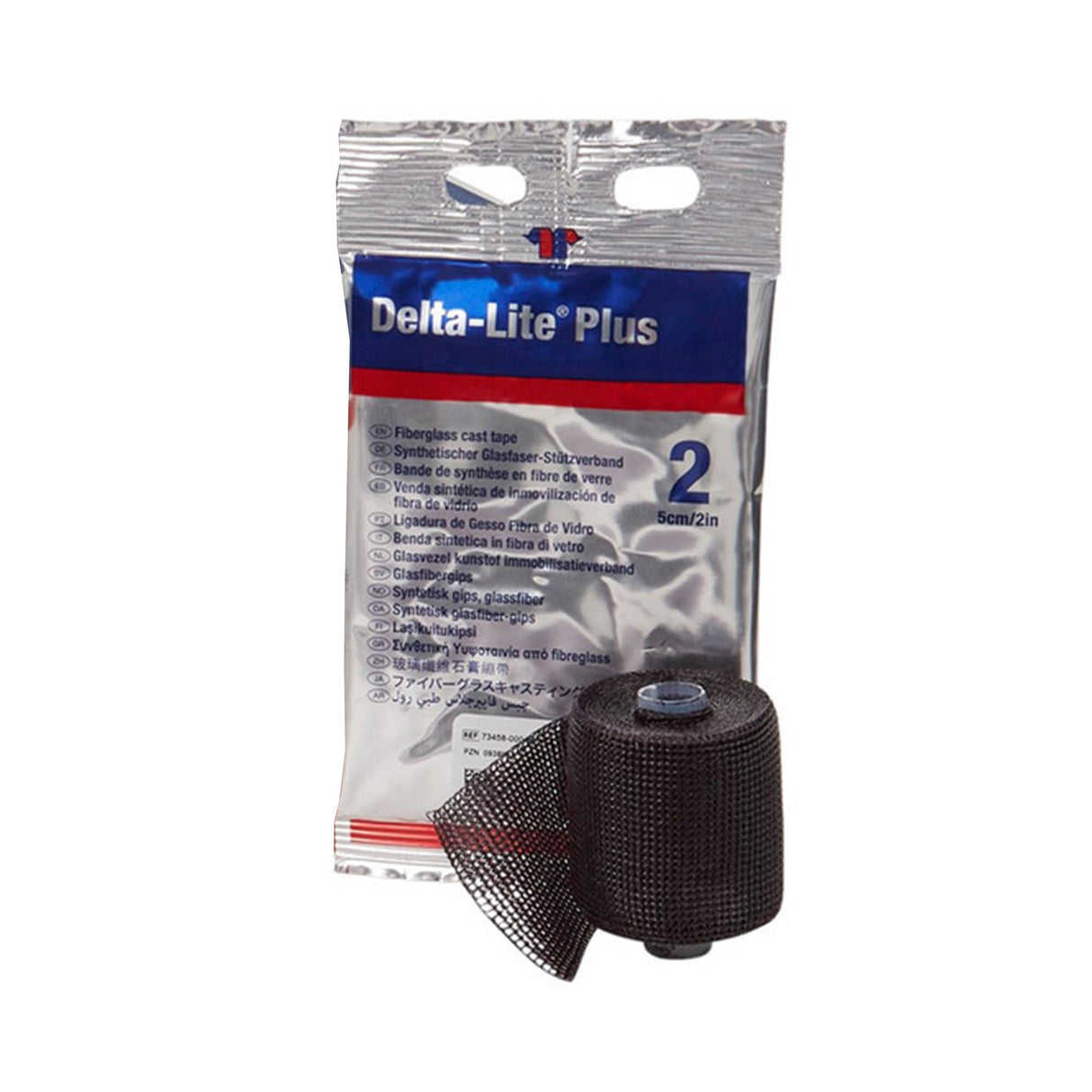 Cast Tape Delta-Lite Plus 4 Inch X 12 Foot Fiberglass / Resin Black