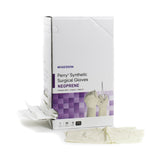 Surgical Glove McKesson Perry Synthetic Surgical Gloves Size 6 Sterile Polychloroprene Standard Cuff Length Smooth Cream Chemo Tested