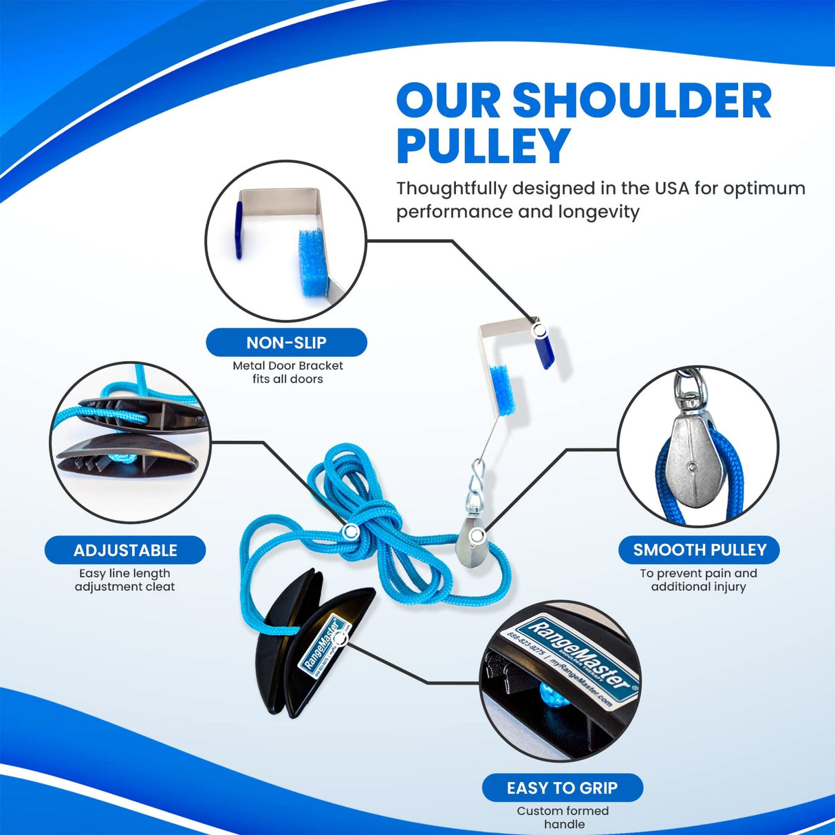 Shoulder Pulley Exerciser Blue Ranger