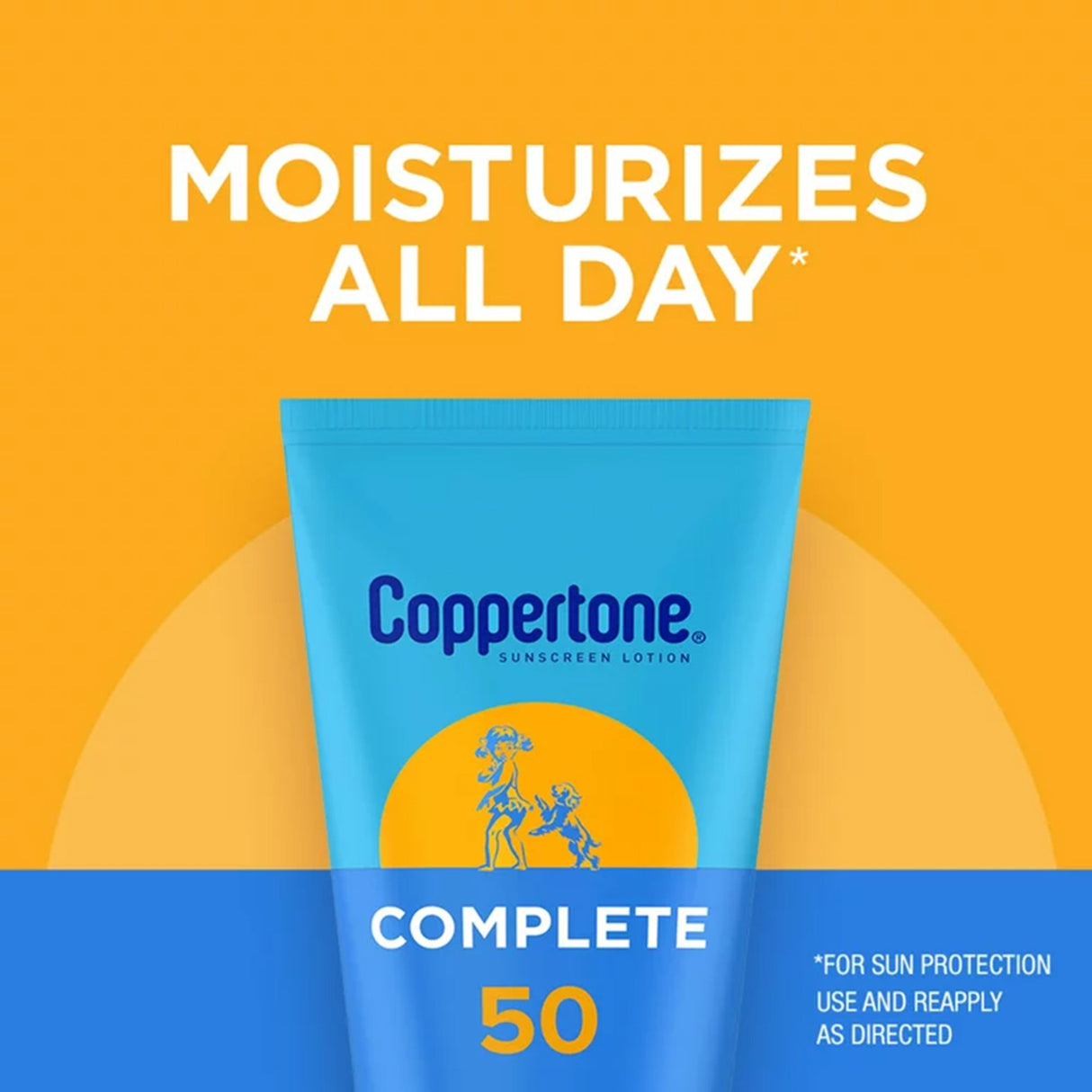Sunscreen Coppertone Complete SPF 50 Lotion 7 oz. Tube