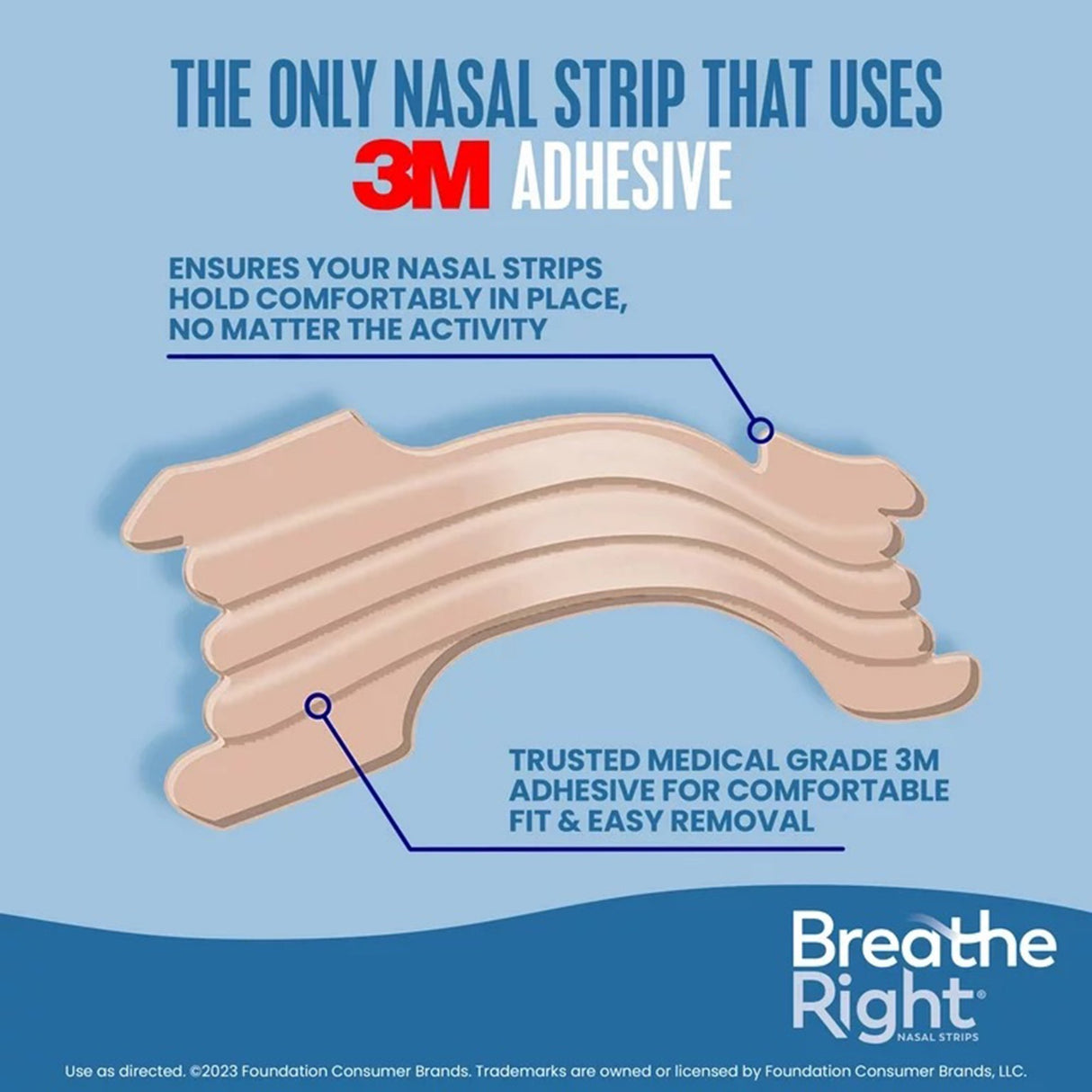 Allergy Relief Breathe Right Extra Strength Nasal Strip 26 per Box