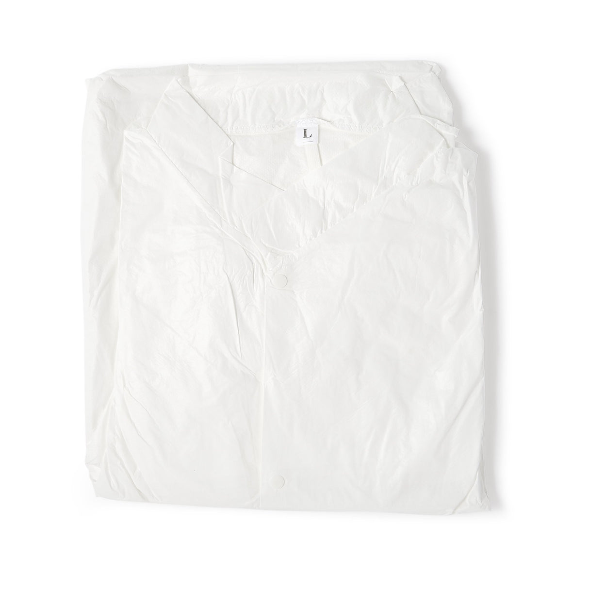 Cleanroom Lab Coat Contec CritiGear White Large Knee Length Microporous Fabric Disposable