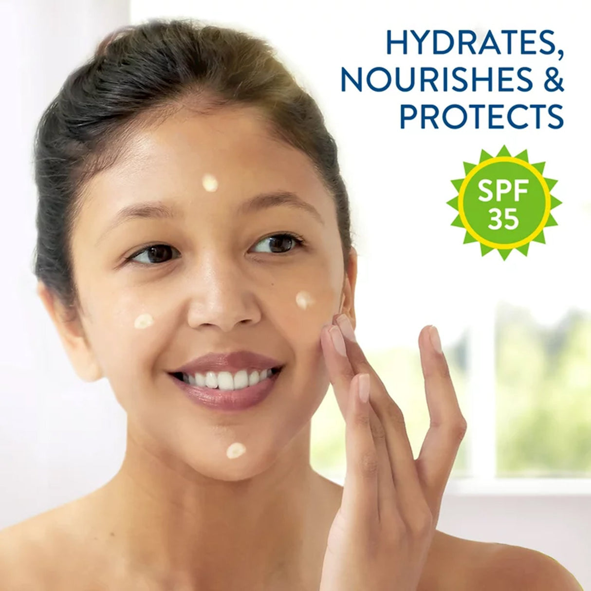 Facial Moisturizer with Sunscreen Cetaphil Daily Oil-Free 3 oz. Pump Bottle Unscented Lotion