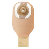 Ostomy Pouch One-Piece System 12 Inch Length Soft Convex, Pre-Cut 1 Inch Stoma Drainable