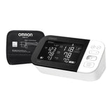 Home Automatic Digital Blood Pressure Monitor Omron 10 Series Wide Range Cloth Fabric Cuff 23 - 43 cm Desk Model