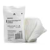 Fluff Bandage Roll McKesson 4-1/2 Inch X 3-1/10 Yard 6-Ply Sterile 1 per Pouch