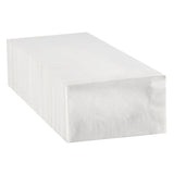 Dinner Napkin Dixie White Paper