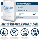 Asiste a Supersorb Advanced Underpads