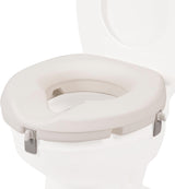 Universal Raised Toilet Seat 3" Round And Elongated Bowl