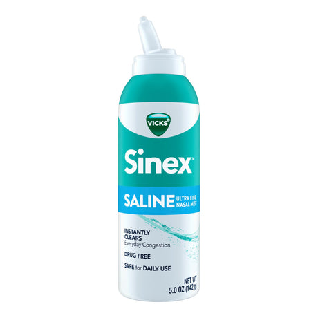 Nasal Saline Spray Vicks Sinex 5 oz.