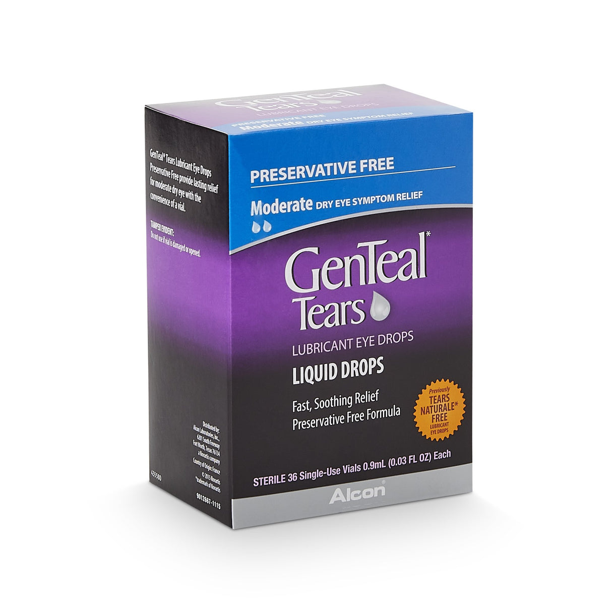 Eye Lubricant GenTeal 36 per Box Eye Drops