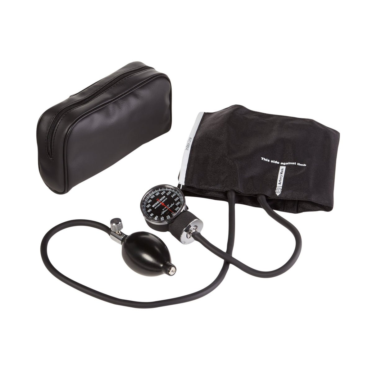 Aneroid Sphygmomanometer Unit McKesson LUMEON Adult Cuff Nylon Cuff 23 - 40 cm Pocket Aneroid