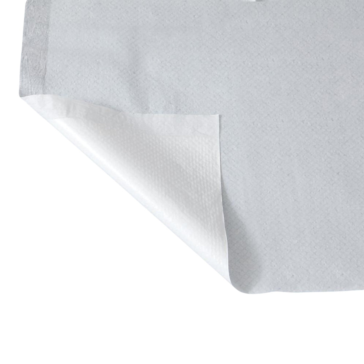 Bed Sheet Tidi Everyday Flat Sheet 60 X 96 Inch White Tissue / Poly Back Disposable