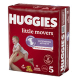 Unisex Baby Diaper Huggies Little Movers Size 5 Disposable Moderate Absorbency