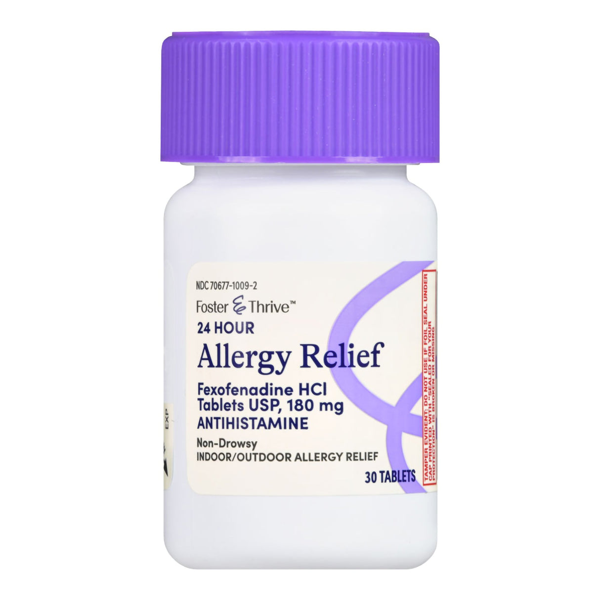 Allergy Relief Foster & Thrive 180 mg Strength Tablet 30 per Box