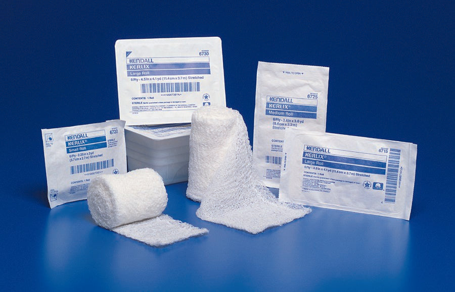 Fluff Bandage Roll Kerlix 4-1/2 Inch X 4 Yard 6-Ply Sterile 1 per Tray
