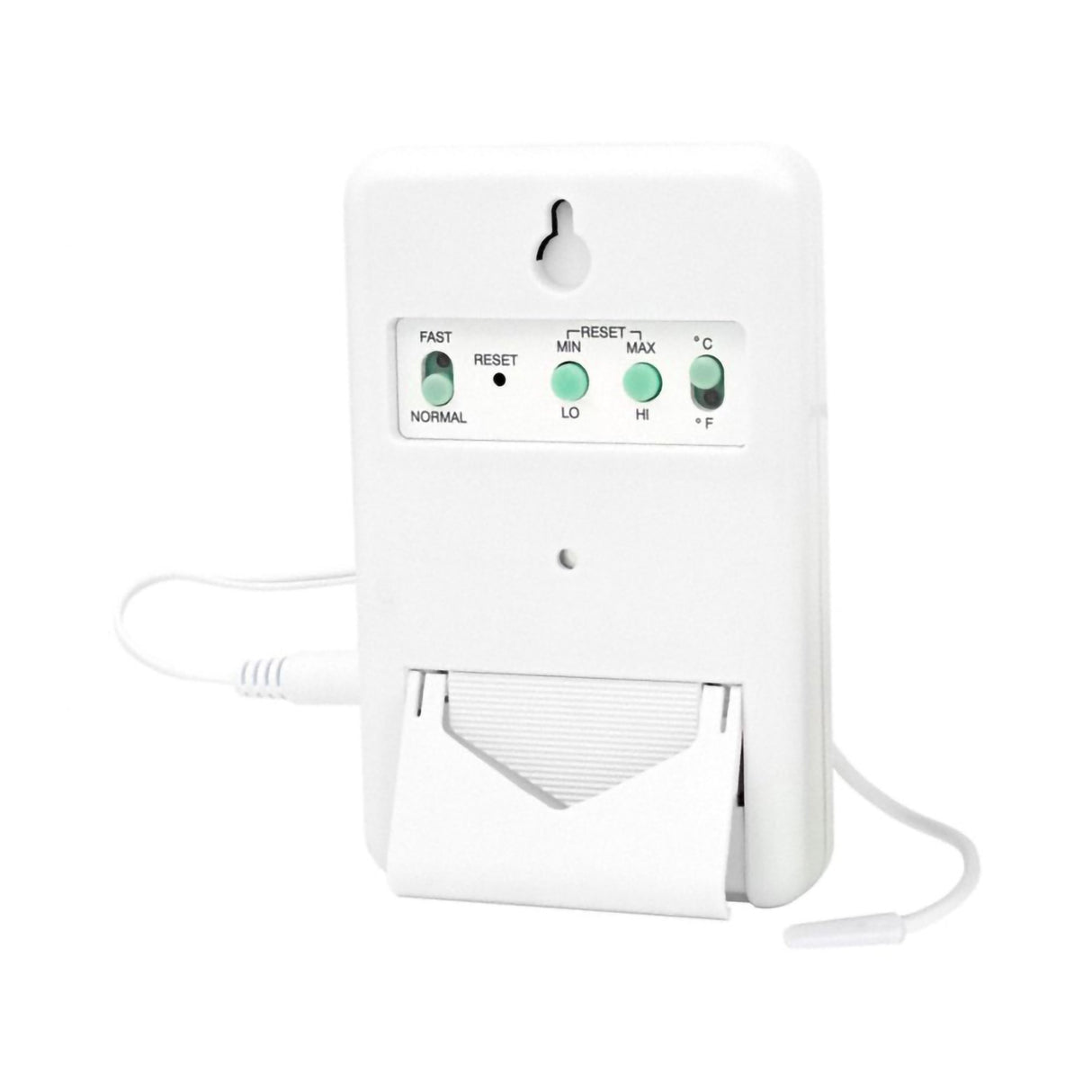 Digital Refrigerator / Freezer Thermometer with Alarm Fisherbrand Traceable Fahrenheit / Celsius -58 to +158F (-50 to +70C) Bottle Probe Door / Wall Mount Battery Operated