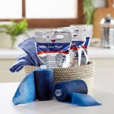 Cast Tape Delta-Lite Plus 3 Inch X 12 Foot Fiberglass / Resin Deep Blue