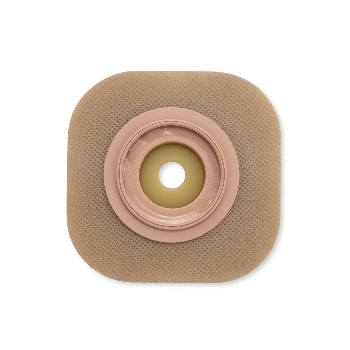 Ostomy Barrier CeraPlus New Image Trim to Fit, Extended Wear 44 mm Flange Green Code System Up to 1 Inch Opening 4 X 4 Inch
