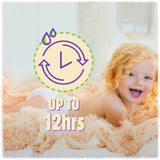 Unisex Baby Diaper Cuties Complete Care Size 5 Disposable Heavy Absorbency