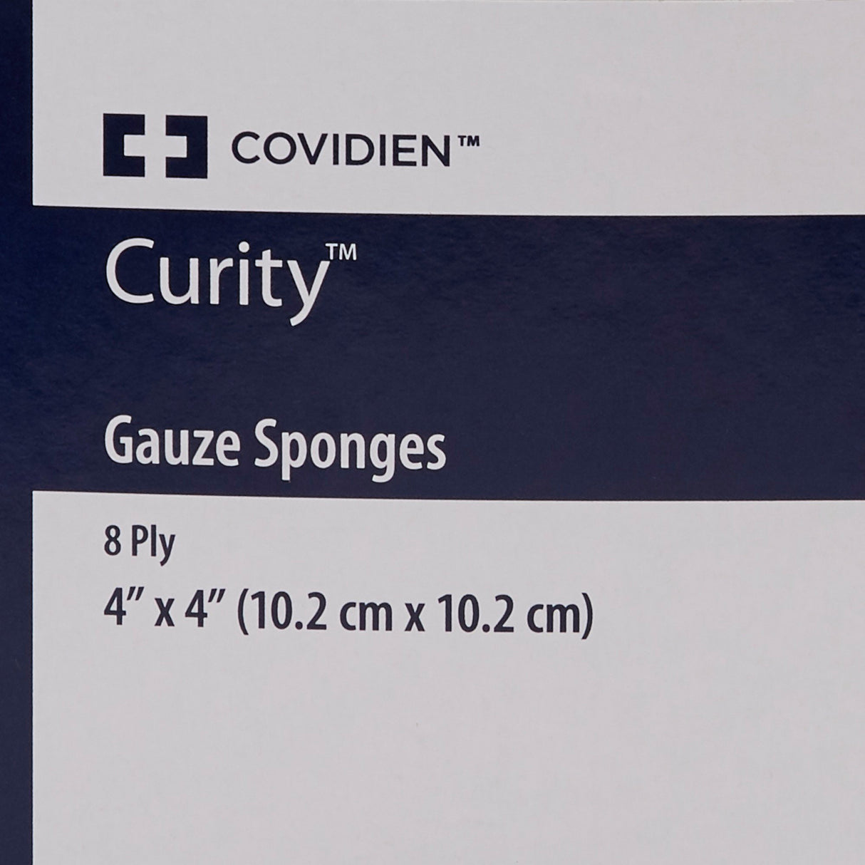 Gauze Sponge Curity 4 X 4 Inch 8-Ply Sterile 2 per Pack