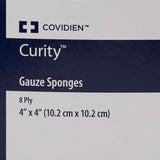Gauze Sponge Curity 4 X 4 Inch 8-Ply Sterile 2 per Pack
