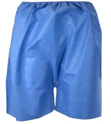Exam Shorts Large Blue SMS Adult Disposable