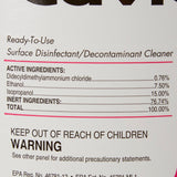 CaviCide1 Surface Disinfectant Cleaner Alcohol Based Manual Pour Liquid 1 gal. Jug Alcohol Scent NonSterile