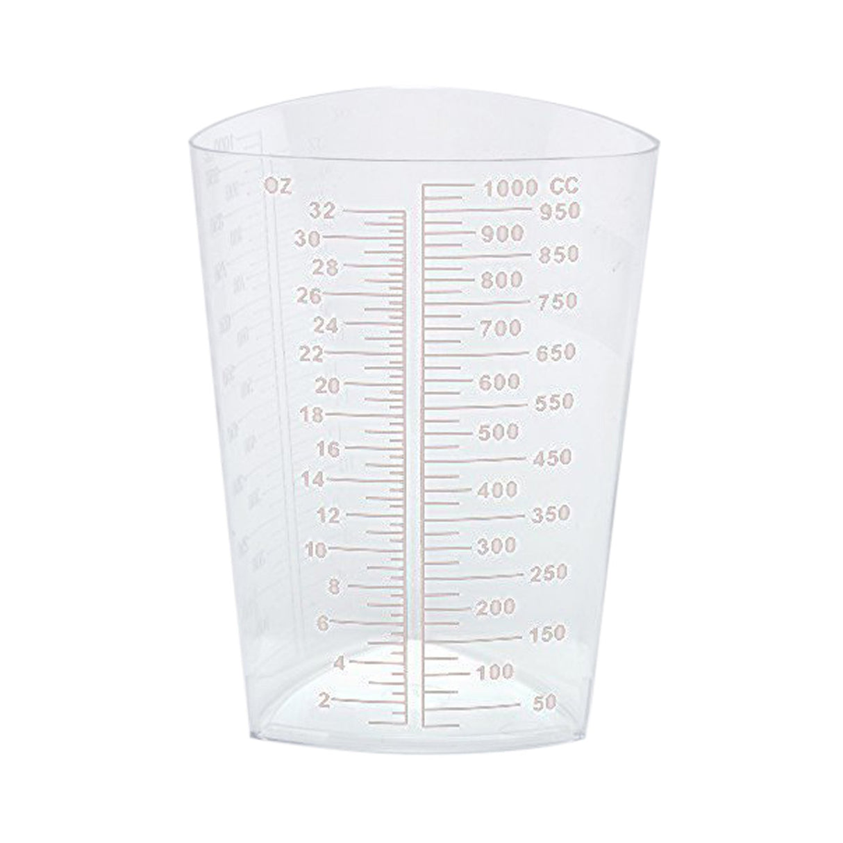 Graduated Beaker Oakridge Products Pathology Container Polypropylene 1,000 mL (32 oz.)