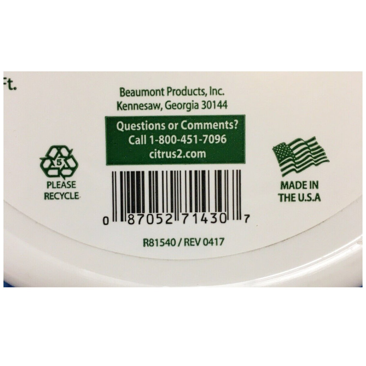 Air Freshener Citrus II Solid 8 oz. Box Fresh Lemon Scent