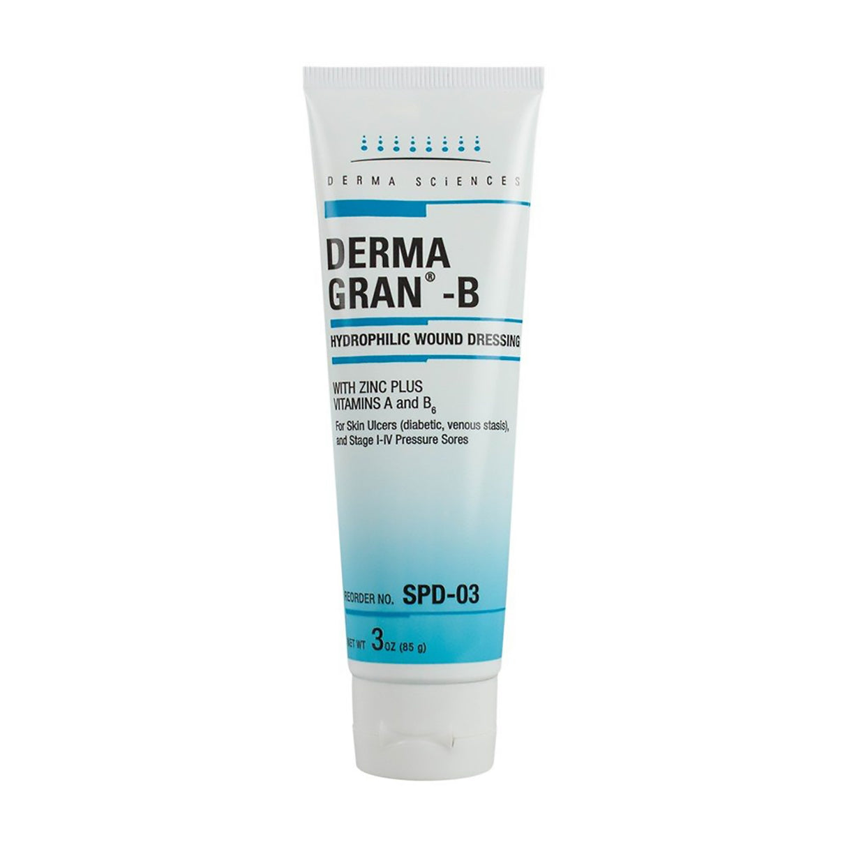 Hydrophilic Wound Dressing Dermagran B 3 oz. Gel / Amorphous Gel / Amorphous NonSterile