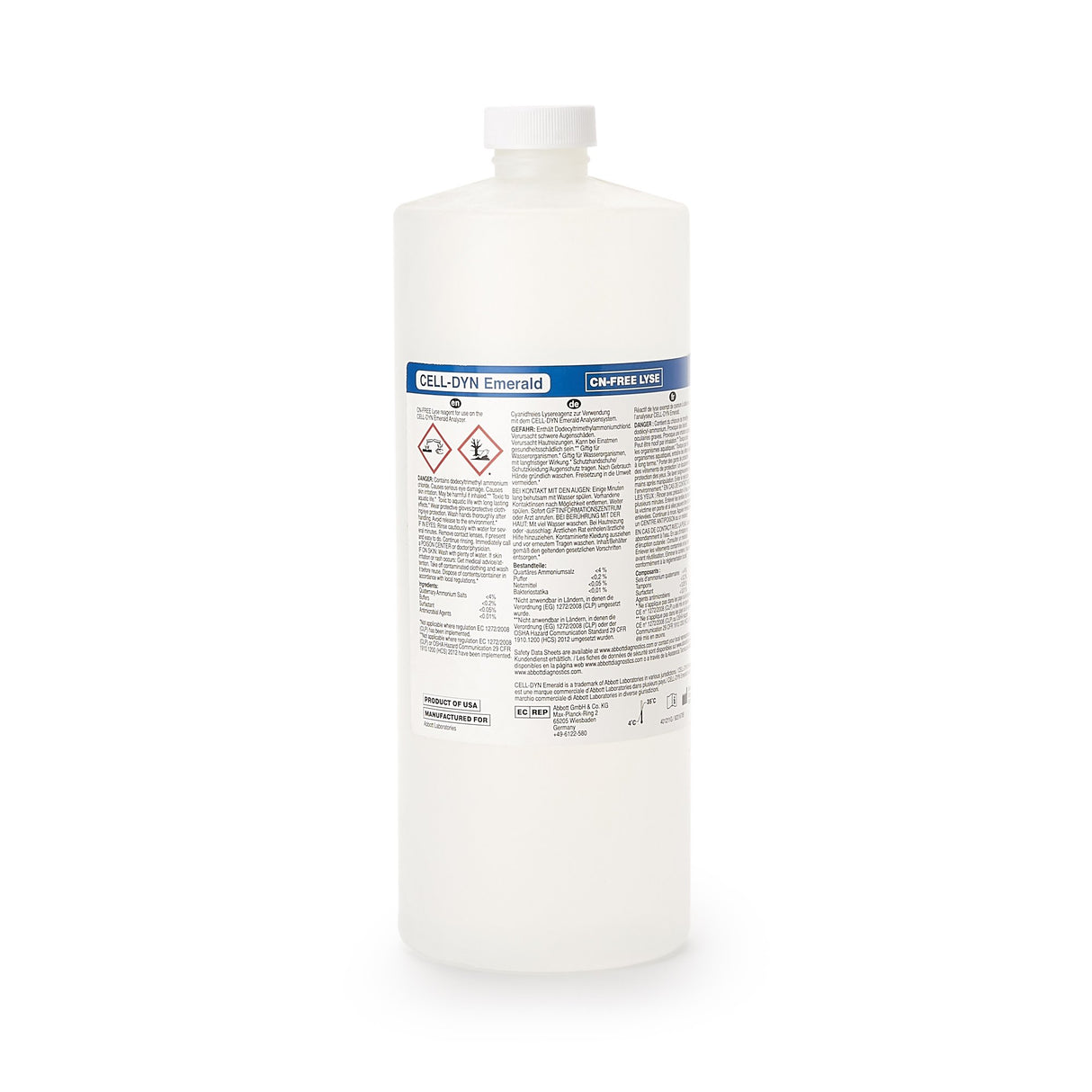 Hematology Reagent Cell-Dyn Lyse For Cell-Dyn Emerald Analyzer