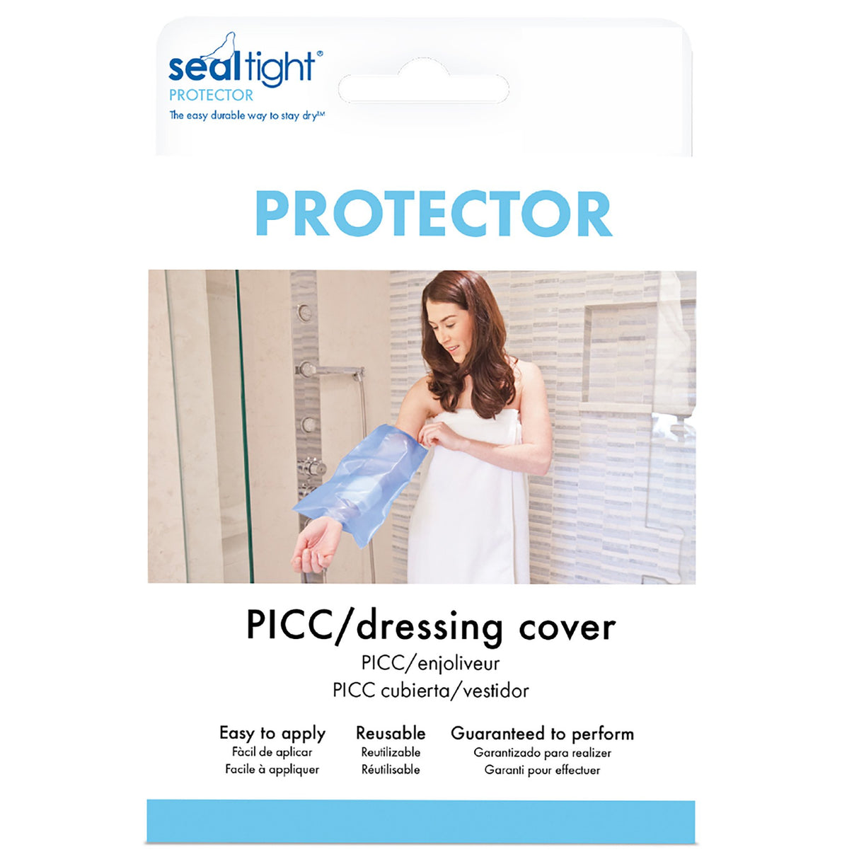 IV Site Barrier Protector SEAL-TIGHT 7 to 10 Inch Upper Arm Circumference