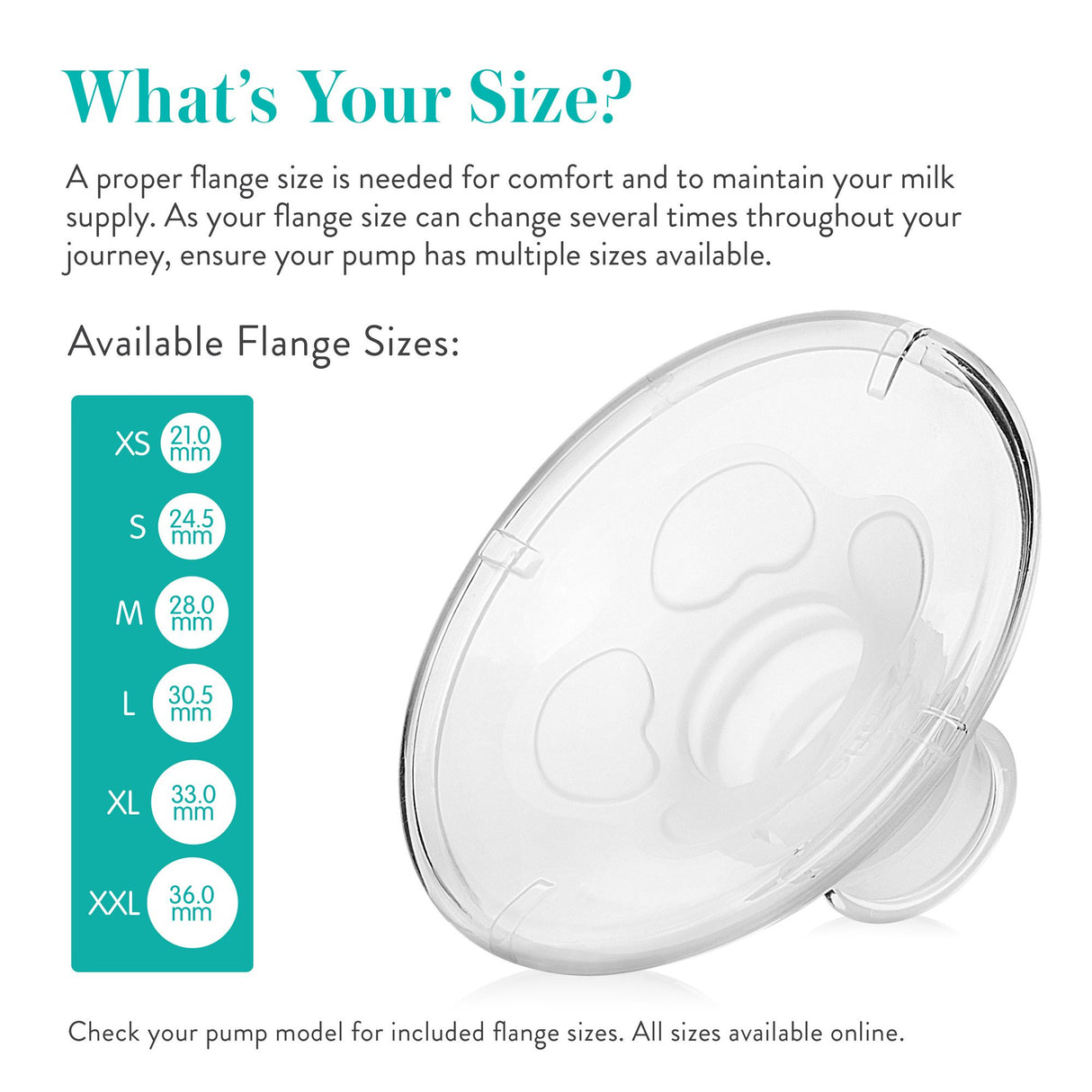 Flange System Evenflo AdvancedFit For Evenflo Advanced Double Electric Breast Pump