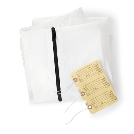 Post Mortem Bag EnviroMed-Bag 36 W X 92 L Inch One Size Fits Most Olefin Film Zipper Closure, Envelope Style