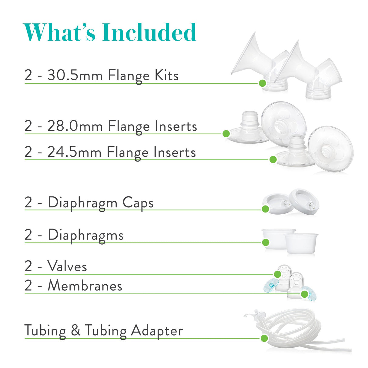 Breast Pump Replacement Parts Kit Evenflo Advanced For Evenflo Advanced Double Electric Breast Pump