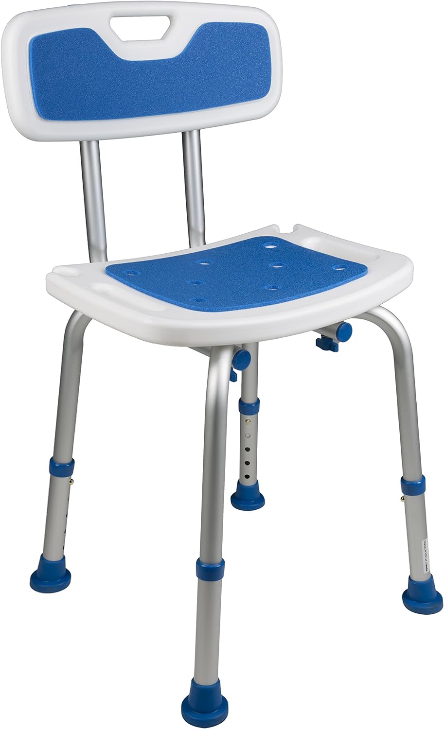 Adjustable Padded Bath Safety Seat With Backrest