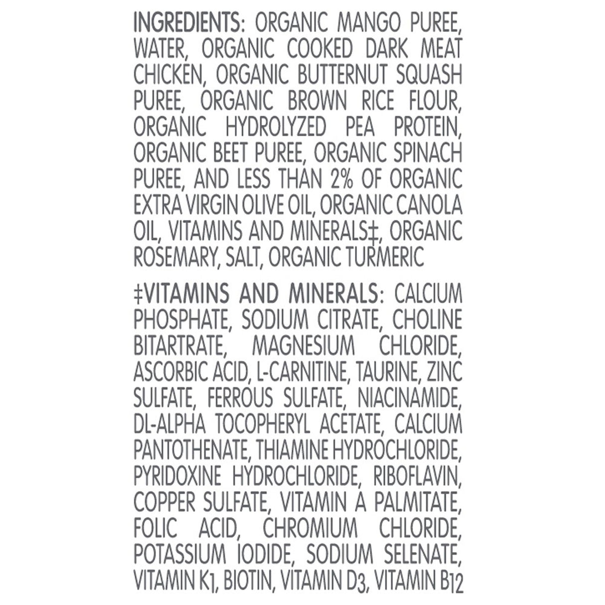 Oral Supplement Compleat Organic Blends Chicken-Garden Flavor Liquid 10.1 oz. Pouch